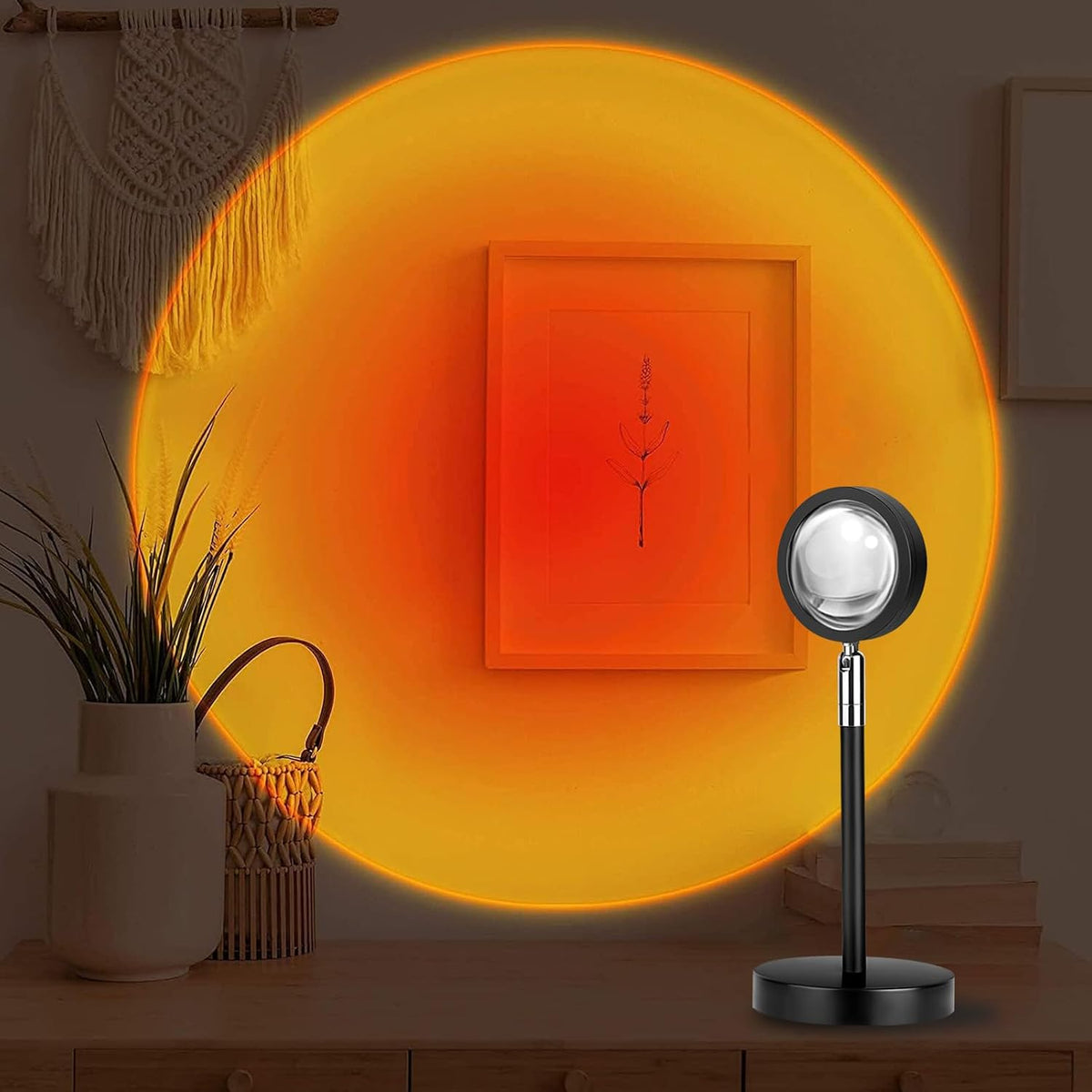 Golden Hour Sunset Lamp USB Plug (Remote & APP)